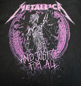 Metallica - Gilded Justice - Womens Black T-shirt